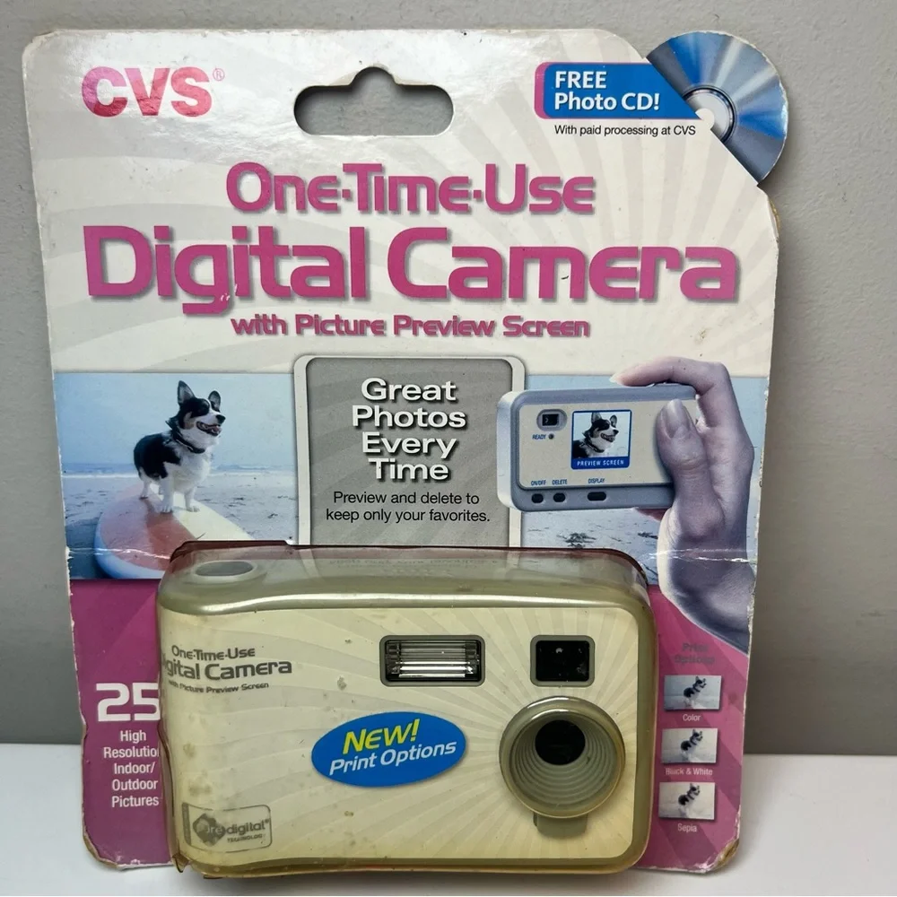 CVS One-Time Use Digital Camera - Picture 1 of 8